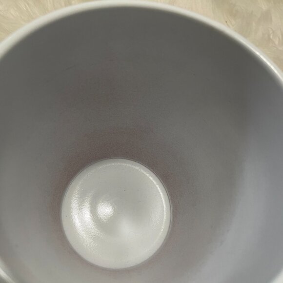 5.5 inch Glossy White Honey comb pattern, ceramic planter pot - Picture 5 of 8